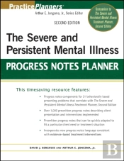 Severe And Persistent Mental Illness Progress Notes Planner