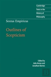 Sextus Empiricus: Outlines Of Scepticism