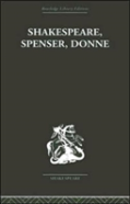 Shakespeare, Spenser, Donne