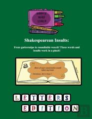 Shakespearean Insults