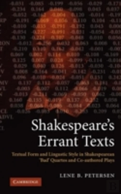 Bertrand.pt - Shakespeare'S Errant Texts