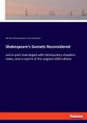 Shakespeare'S Sonnets Reconsidered