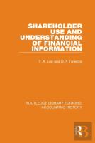 Shareholder Use And Understanding Of Financial Information