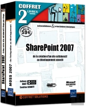 Sharepoint 2007 ; Coffret De 2 Livres ; De La Création D'Un Site Collaboratif Au Développement Associé