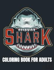 Shark Coloring Book For Adults