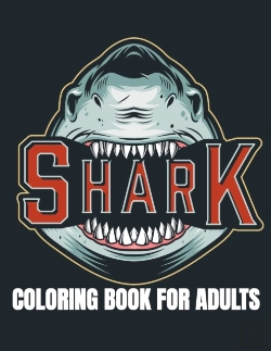 Bertrand.pt - Shark Coloring Book For Adults