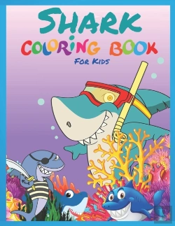 Bertrand.pt - Shark Coloring Book For Kids