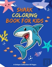 Shark Coloring Book For Kids - V 086