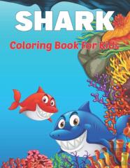 Shark Coloring Book For Kids