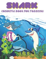 Shark Coloring Book For Toddlers
