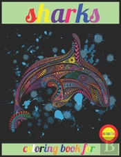 Sharks Coloring Book For Adults