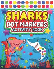 Sharks Dot Markers Activity Book