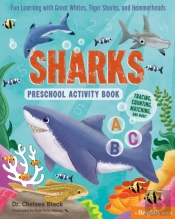 Sharks Preschool Activity Book