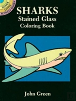 Bertrand.pt - Sharks Stained Glass Coloring Book
