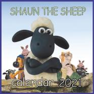Shaun The Sheep Calendar 2021
