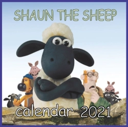 Bertrand.pt - Shaun The Sheep Calendar 2021