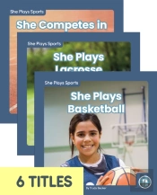 She Plays Sports (Set Of 6)