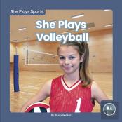 She Plays Volleyball