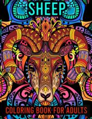 Sheep Coloring Book For Adults