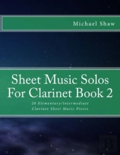 Sheet Music Solos For Clarinet Book 2