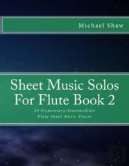 Sheet Music Solos For Flute Book 2