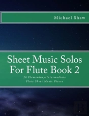 Sheet Music Solos For Flute Book 2