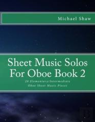 Sheet Music Solos For Oboe Book 2