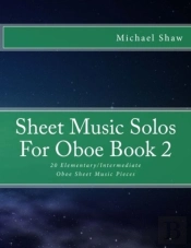 Sheet Music Solos For Oboe Book 2