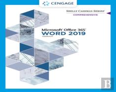 Shelly Cashman Seriesaâ® Microsoftaâ® Office 365aâ® & Word 2019 Comprehensive