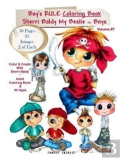 Sherri Baldy My-Besties Boys Rule Coloring Book