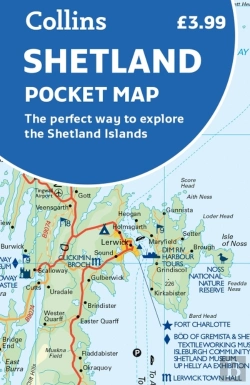 Bertrand.pt - Shetland Pocket Map