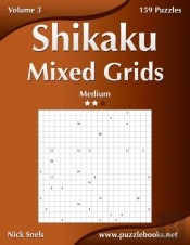 Shikaku Mixed Grids - Medium - Volume 3