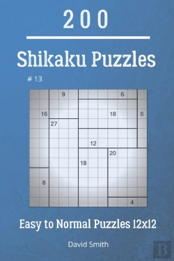 Bertrand.pt - Shikaku Puzzles - 200 Easy To Normal Puzzles 12x12 Vol.13