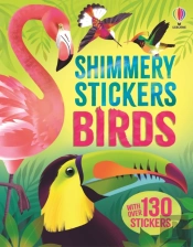 Shimmery Stickers Birds
