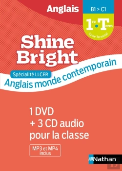 Bertrand.pt - Shine Bright : Llcer Anglais, Monde Contemporain : 1re/Terminale (Édition 2021)