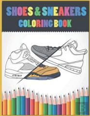 Shoes & Sneakers Coloring Book