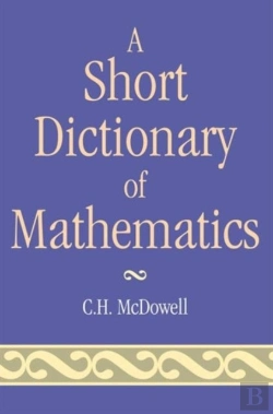 Bertrand.pt - Short Dictionary Of Mathematics