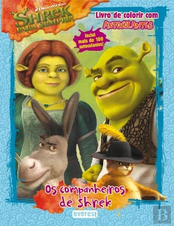 Bertrand.pt - Shrek 4 - Livro de Colorir Com Autocolantes