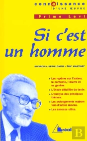 Si C'Est Un Homme - Primo Levi