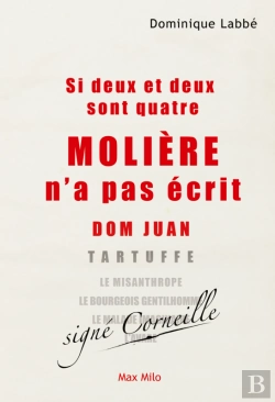 Bertrand.pt - Si Deux Et Deux Sont Quatre, Molière N'A Pas Écrit Dom Juan