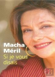 Si Je Vous Disais