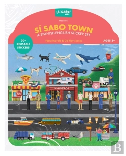 Bertrand.pt - Si Sabo Town: A Bilingual Reusable Sticker Play Set