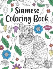 Siamese Cat Coloring Book