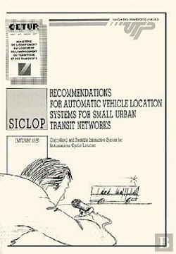 Bertrand.pt - Siclop Recommendations For Automatic Vehicule Location Systems For Small Urban Transit Networks