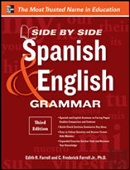 Side-By-Side Spanish And English Grammar