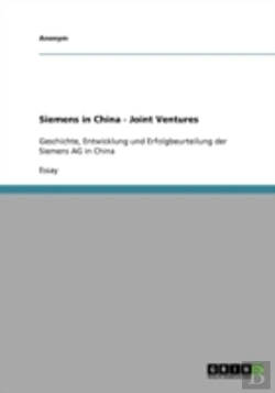 Bertrand.pt - Siemens In China - Joint Ventures