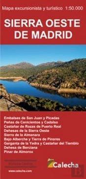 Sierra Oeste De Madrid. Mapa Excursionista Y Turistico