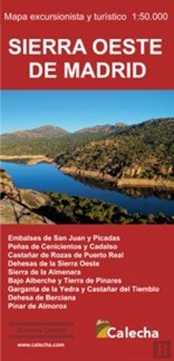 Bertrand.pt - Sierra Oeste De Madrid. Mapa Excursionista Y Turistico