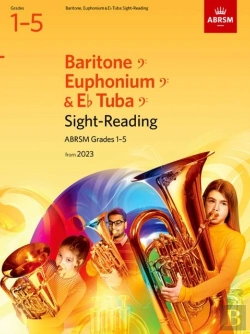 Bertrand.pt - Sight-Reading For Baritone (Bass Clef), Euphonium (Bass Clef), E Flat Tuba (Bass Clef), Abrsm Grades 1-5, From 2023