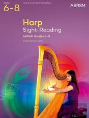 Sight-Reading For Harp, Abrsm Grades 6-8, From 2025